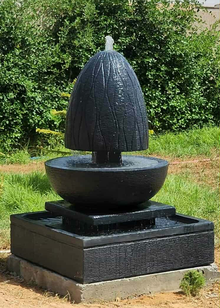 Fontaine Extérieure Design Sphère Moderne