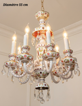 Lustre Overlay à 8 lampes – Ø 55 cm