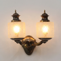Applique murale bronze à deux lanternes – Charme Rétro