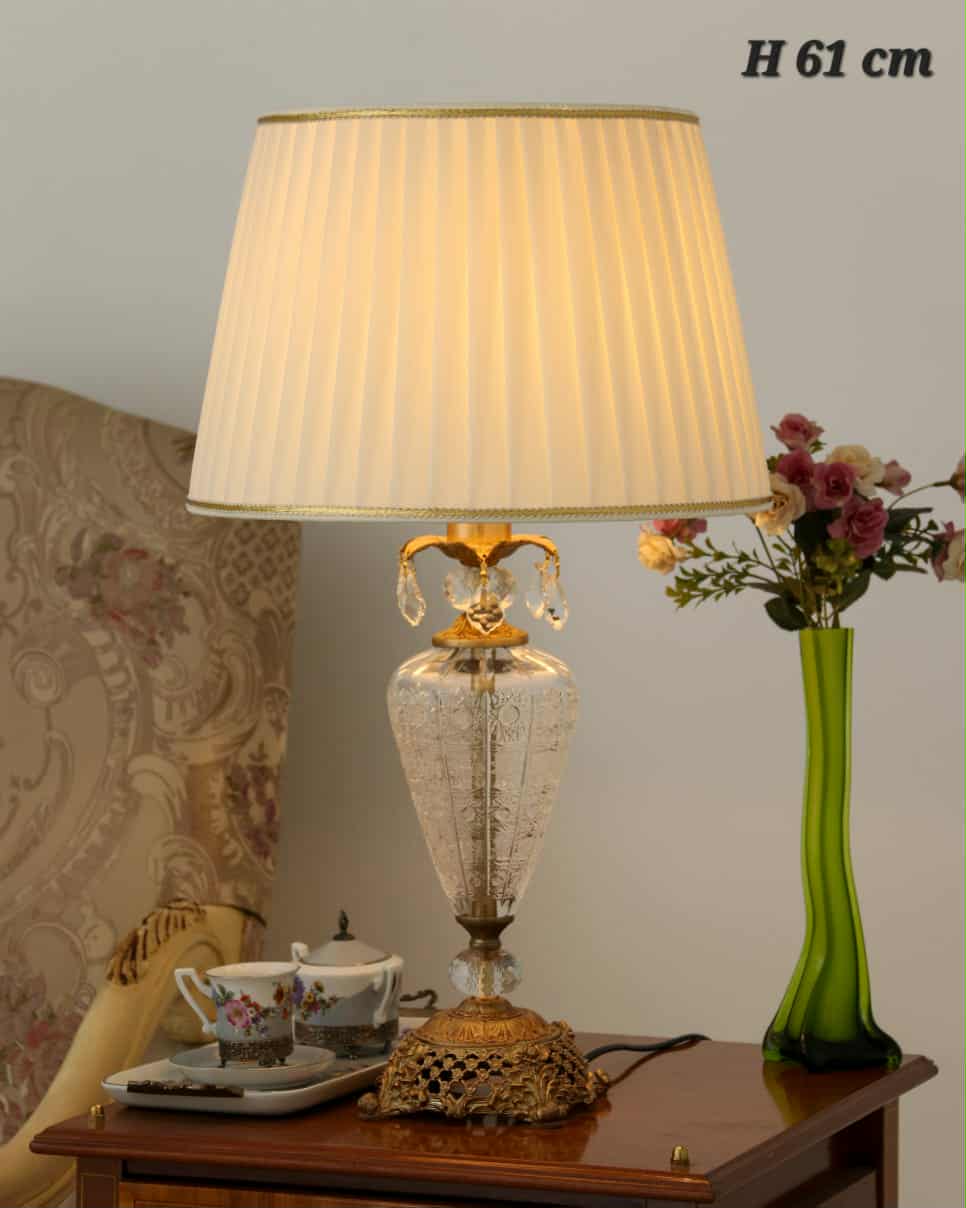 ✨ Lampe de Table Vintage – Élégance Classique & Ambiance Chic