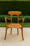 Chaise Design Moderne en Bois Courbé
