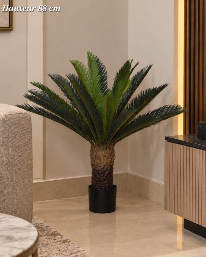 Cycas artificiel décoratif – 88 cm