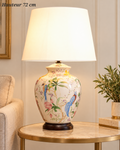 Lampe à poser Jardin d’Oiseaux ivoire – 72 cm
