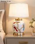 Lampe à poser Paradis aux oiseaux multicolores – 51 cm