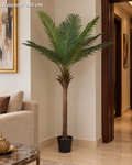 Palmier artificiel à tronc fin – 180 cm